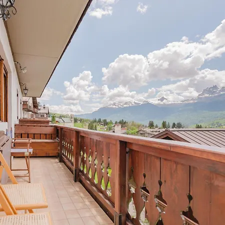 아파트 Casa Verocai - Mountain View Terrace & Parking 코르티나 담페조